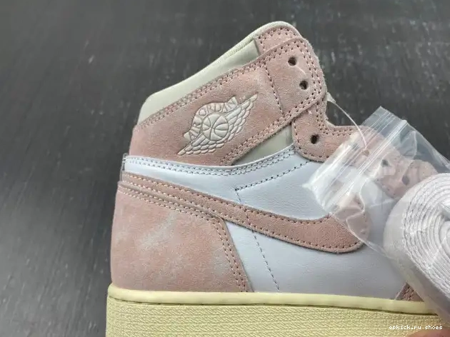 Rep Retro (Women's) Air FD2596-600 High OG Washed Jordan 1 Pink 0501